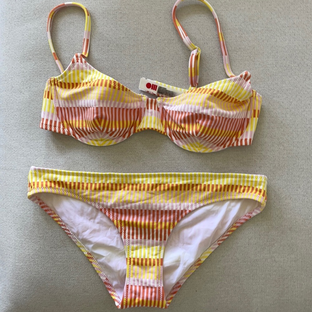 Solid & Striped Sunset Bikini - image 1